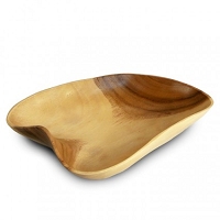 Acacia Wood Heart Dish