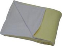 Organic Fleece Colored/Natural Double Layer Blanket