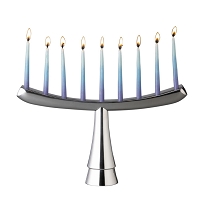 Nambe Menorah, 12.5" X 7.5"