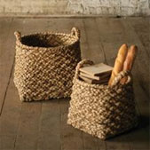 Chunky Seagrass Baskets Set/2