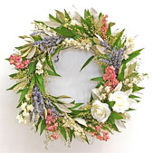 Spring Floral Wreath 