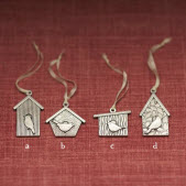 Birdhouse Ornaments