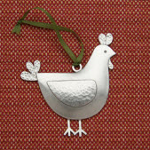 Farm Chicken Ornament