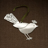 Holiday Bird Ornament 