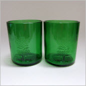 Green Recycled Glass Tumbler