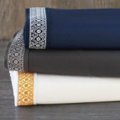 Henna 300 Percale Flat Sheets