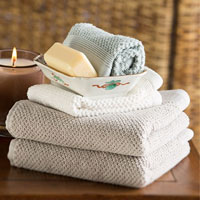 Plush Yala Organic Cotton Towels Set of 2