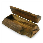 Natural Driftwood Treasure Box