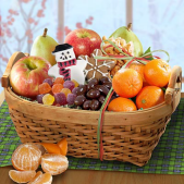 Mount Lassen Organic Christmas Fruit Basket