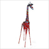 Recycled Tin Giraffe