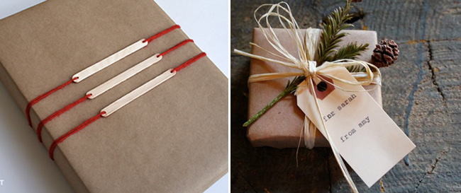 http://www.unstitchedblog.com/2011/08/the-find-kraft-paper-gift-wrap-ideas/