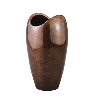 Nambe Heritage Pebble Vase 10 In Ht