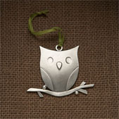 Owl Holiday Ornament