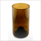 Wine Punts Recycled Glassware - 16 oz Amber