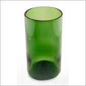 Wine Punts Recycled Glassware - 16 oz Green