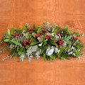 Holiday Eucalyptus & Berry Centerpiece