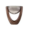 Nambe Heritage Pebble Glass Server 6 In L X 11 In W X 12 In Ht