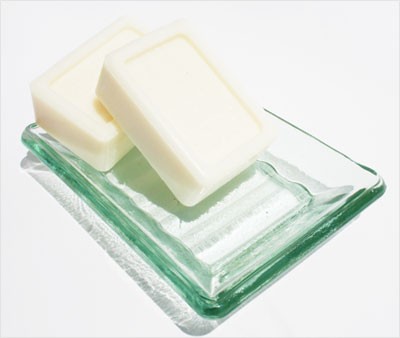 Urban Recycled Glass Soap Dish